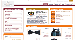 Desktop Screenshot of aladdinties.com